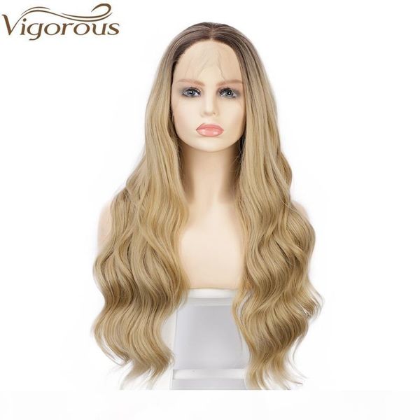 vigorous long wavy blonde ombre lace front wigs for women dark wig for daily&party use mixed color hair, Black;brown
vigorous long wavy blonde ombre lace front wigs for women dark wig for daily&party use mixed color hair, Black;brown