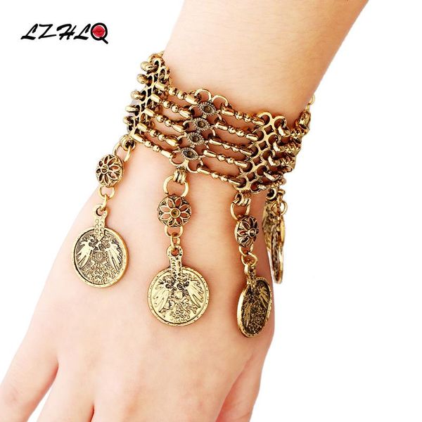 lzhlq vintage metal coin tassel bracelet ethnic carved chain bracelets women fashion geometric splice plated jewelry accessories, Black
lzhlq vintage metal coin tassel bracelet ethnic carved chain bracelets women fashion geometric splice plated jewelry accessories, Black