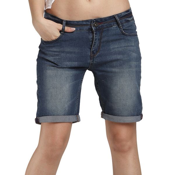 women's bermuda denim shorts low waist high stretch blue roll-up hem vintage washed short jeans pants plus size, White;black
women's bermuda denim shorts low waist high stretch blue roll-up hem vintage washed short jeans pants plus size, White;black