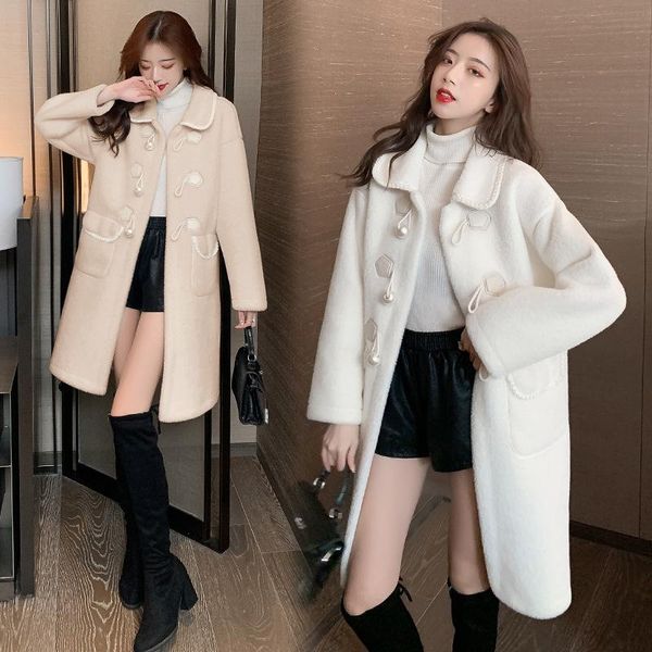 fashion single breasted women coats and jackets winter turn-down collar wool coat full sleeve winter outfits for women, Black
fashion single breasted women coats and jackets winter turn-down collar wool coat full sleeve winter outfits for women, Black
