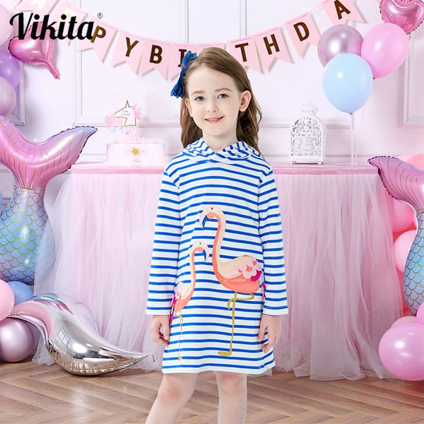 vikita kids girls dress autumn winter kids hooded dresses for girl costumes children striped dress baby girl long sleeve clothes lj200921, Red;yellow
vikita kids girls dress autumn winter kids hooded dresses for girl costumes children striped dress baby girl long sleeve clothes lj200921, Red;yellow