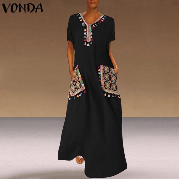 casual dresses vonda vintage long maxi dress 2021 autumn sundress sleeve printed femme loose bohemian vestidos 5xl, Black;gray
casual dresses vonda vintage long maxi dress 2021 autumn sundress sleeve printed femme loose bohemian vestidos 5xl, Black;gray