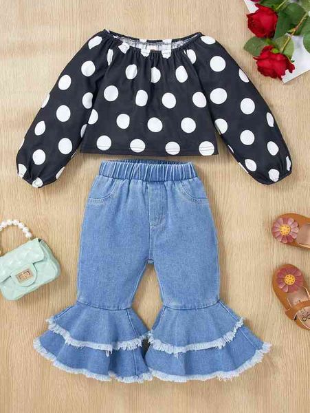 baby dot bardot & flare jeans she, Blue
baby dot bardot & flare jeans she, Blue