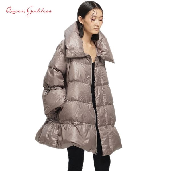 original design women 90 white duck down changing shape a-shaped collar in the long section down jacket girl down jacket 2020 lj201128, Black
original design women 90 white duck down changing shape a-shaped collar in the long section down jacket girl down jacket 2020 lj201128, Black