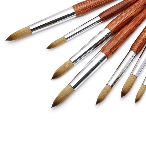 1pcs wooden acrylic nail art brush no.10/12/14/16/18/20/22/24 uv gel carving pen brush liquid powder diy nail drawing pen, Yellow
1pcs wooden acrylic nail art brush no.10/12/14/16/18/20/22/24 uv gel carving pen brush liquid powder diy nail drawing pen, Yellow