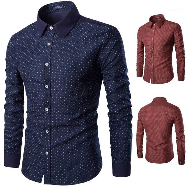 s-2xl men's cotton long-sleeve shirts fashion men lapel dot printing matching color shirts male clothes for spring autumn1, White;black
s-2xl men's cotton long-sleeve shirts fashion men lapel dot printing matching color shirts male clothes for spring autumn1, White;black