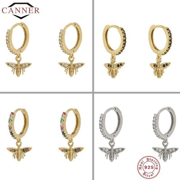 hoop & huggie canner european and american real 925 sterling silver cute bee star earrings for women circle earings girls earring jewelry, Golden;silver
hoop & huggie canner european and american real 925 sterling silver cute bee star earrings for women circle earings girls earring jewelry, Golden;silver