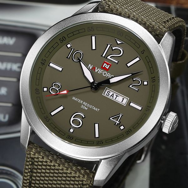 naviforce sports men watch army military mens wristwatch week display fashion casual camping male clock saat relogio masculino t200113, Slivery;brown
naviforce sports men watch army military mens wristwatch week display fashion casual camping male clock saat relogio masculino t200113, Slivery;brown