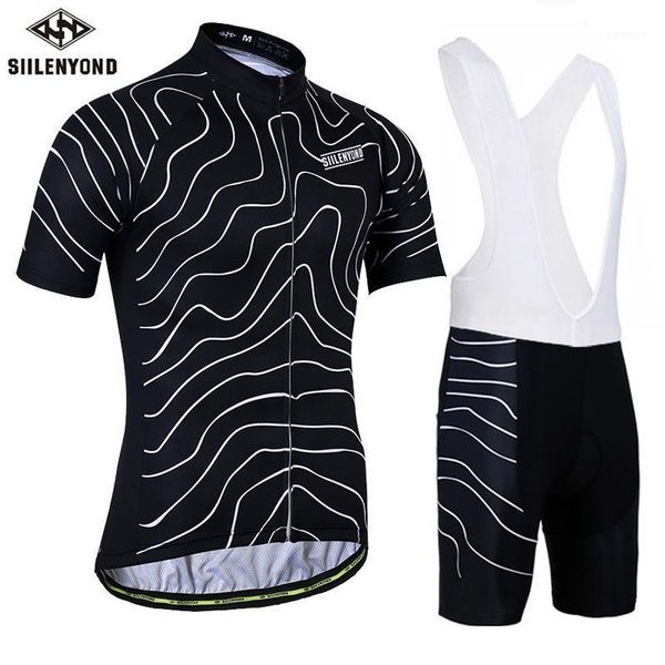 racing sets siilenyond summer short sleeve bib suit bicycle men and women moisture wicking outdoor clothes1, Black;blue
racing sets siilenyond summer short sleeve bib suit bicycle men and women moisture wicking outdoor clothes1, Black;blue