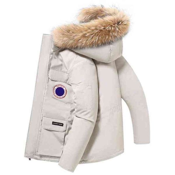 fashion canadian map table raccoon dog real hair collar men women tide goose down jacket thickened parker gooses work coat, Black
fashion canadian map table raccoon dog real hair collar men women tide goose down jacket thickened parker gooses work coat, Black