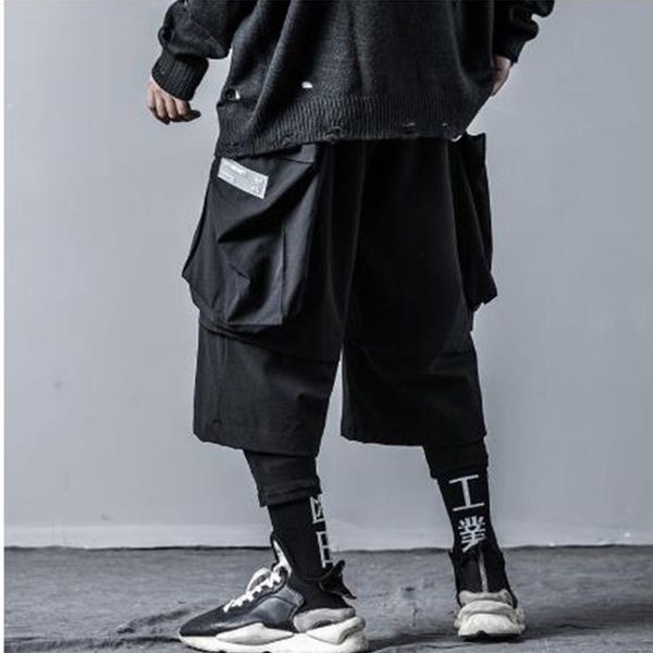 men streetwear hip hop thick fleece casual pant male big pocket harem trousers joggers sweatpants couple clothing, Black
men streetwear hip hop thick fleece casual pant male big pocket harem trousers joggers sweatpants couple clothing, Black