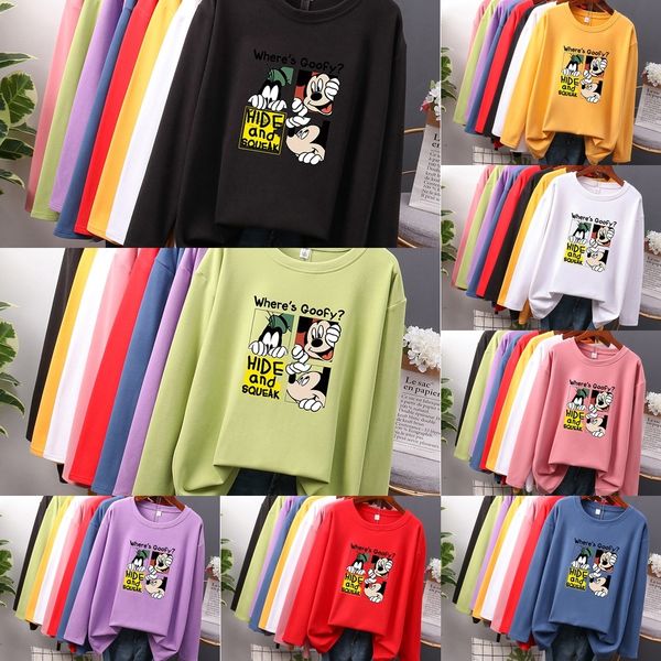 c26jr large pullover animal pullovert-shirt women's spring and autumn korean new pullover pulloverprint medium long sleeve cartoon crew, White
c26jr large pullover animal pullovert-shirt women's spring and autumn korean new pullover pulloverprint medium long sleeve cartoon crew, White
