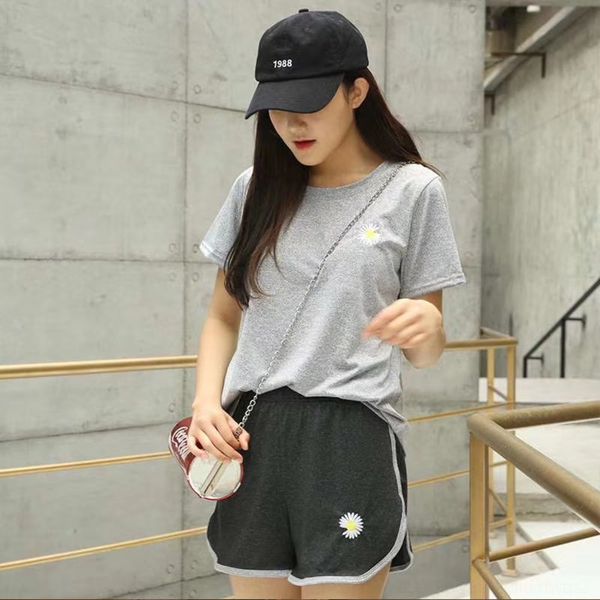 7j3oe ice daisy quick-drying clothes set women's silk sports yi two gan yit-shirt su gan yi yoga cotton t-shirt shorts su ltpem, Gray
7j3oe ice daisy quick-drying clothes set women's silk sports yi two gan yit-shirt su gan yi yoga cotton t-shirt shorts su ltpem, Gray