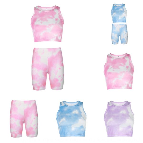 2020 suit pants suit vest pants summer women's new fashion tie-dyed printed slim sleeveless sports vest shorts set two-piece set zroew, Gray
2020 suit pants suit vest pants summer women's new fashion tie-dyed printed slim sleeveless sports vest shorts set two-piece set zroew, Gray