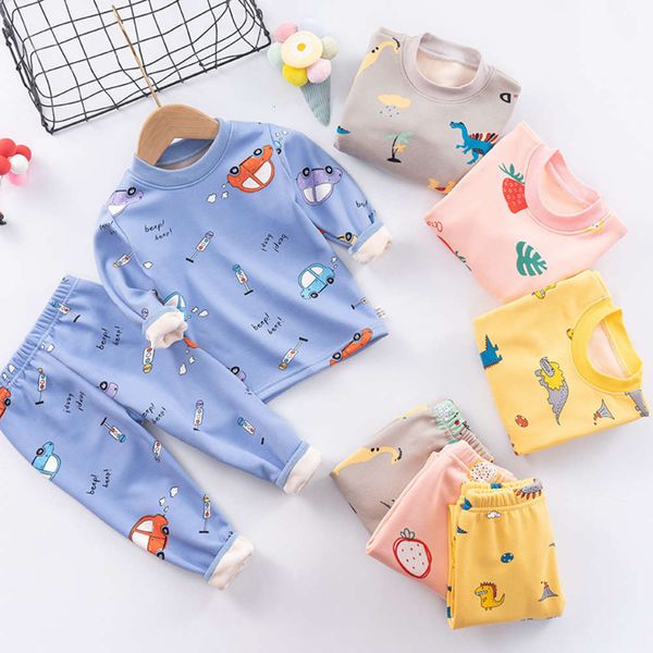 underwear set baby plush thickened warm cloth trousers middle pajamas autumn winter children's milk silk, Blue;red
underwear set baby plush thickened warm cloth trousers middle pajamas autumn winter children's milk silk, Blue;red