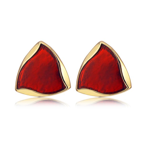 2019 cross-border selling europe simple triangle earrings geometric spiral triangular metal alloy earrings creative stud earrings, Golden
2019 cross-border selling europe simple triangle earrings geometric spiral triangular metal alloy earrings creative stud earrings, Golden