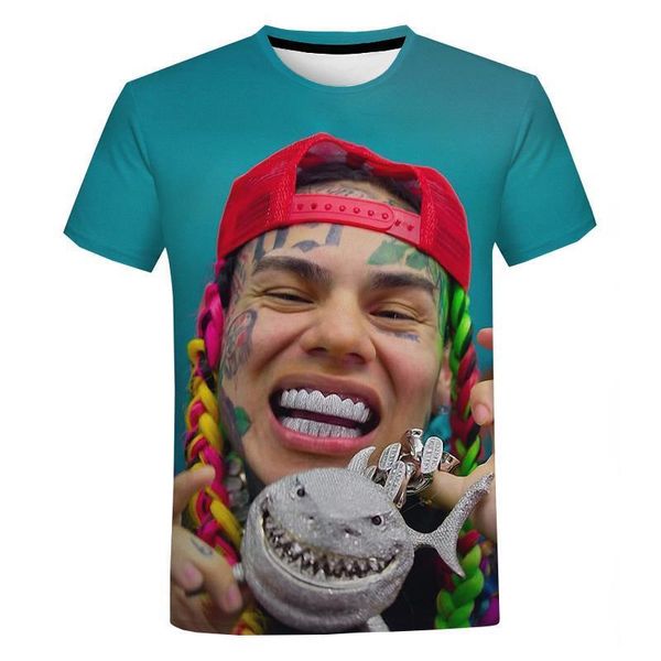 gooba 6ix9ine t shirt rapper 6ix9ine 3d print t-shirt men women fashion casual harajuku streetwear short sleeve hip hop t-shirt, White;black
gooba 6ix9ine t shirt rapper 6ix9ine 3d print t-shirt men women fashion casual harajuku streetwear short sleeve hip hop t-shirt, White;black