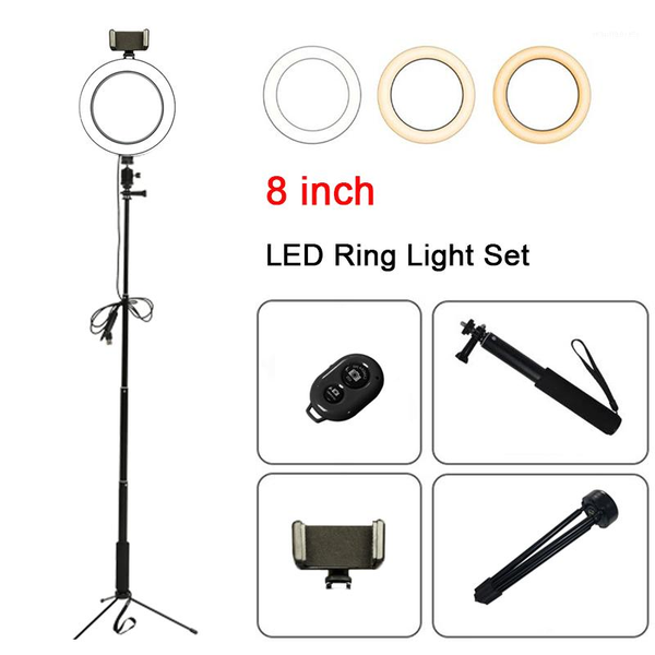 8" led ring light with stand selfie stick usb pgraphic ring lamp with desktripod for youtube live makeup1
8" led ring light with stand selfie stick usb pgraphic ring lamp with desktripod for youtube live makeup1