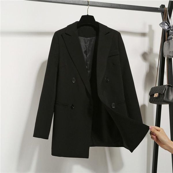 women's suits & blazers women's suit jacket 2021 spring and autumn coat female loose wild black blazer fashion leisure clothing1, White;black
women's suits & blazers women's suit jacket 2021 spring and autumn coat female loose wild black blazer fashion leisure clothing1, White;black