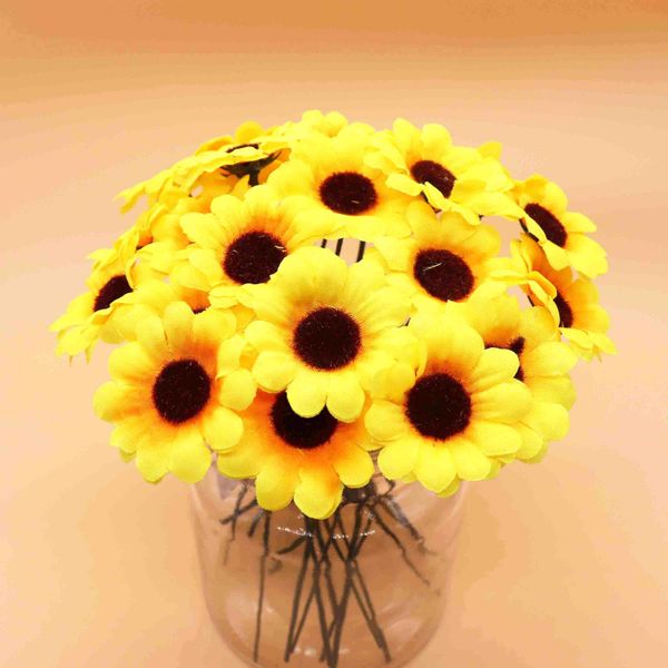 10pcs large silk sunflower handmade artificial flowers head for wedding box decoration diy garland decorative floristry flowers bbydzj
10pcs large silk sunflower handmade artificial flowers head for wedding box decoration diy garland decorative floristry flowers bbydzj