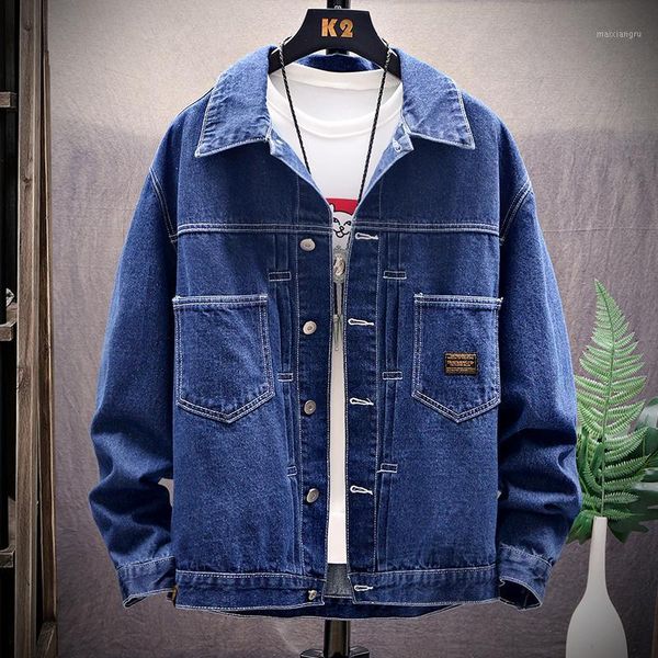 2019 fashion classic denim jacket men's casual single breasted denim jacket & coats plus size m-5xl1, Black;brown
2019 fashion classic denim jacket men's casual single breasted denim jacket & coats plus size m-5xl1, Black;brown