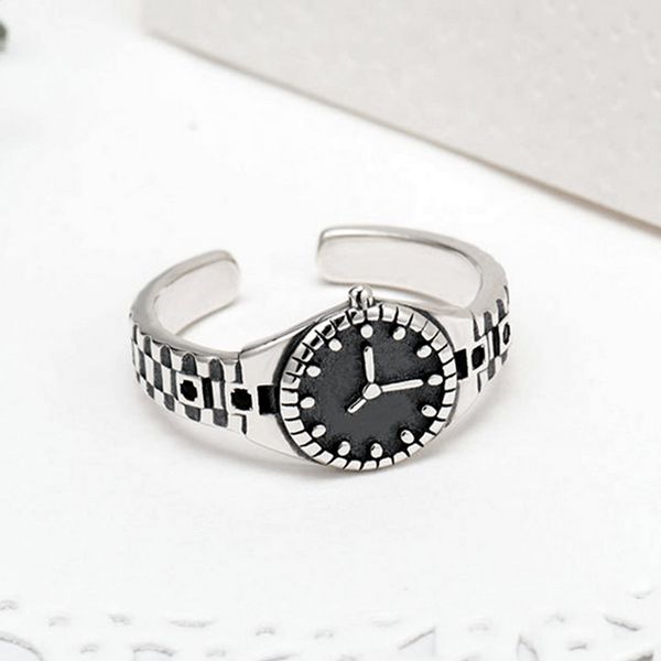 vintage watch shape open ring women girl cute finger ring jewelry accessories for gift party wholesale price, Silver
vintage watch shape open ring women girl cute finger ring jewelry accessories for gift party wholesale price, Silver