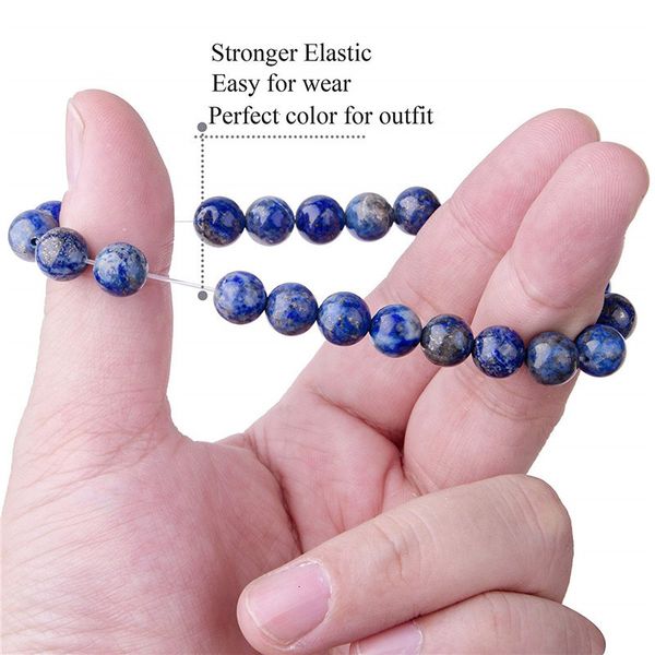 lazuli beaded women handmade bracelets for lapis men fashion natural stone energy bracelet elastical jewelry gift, Black
lazuli beaded women handmade bracelets for lapis men fashion natural stone energy bracelet elastical jewelry gift, Black