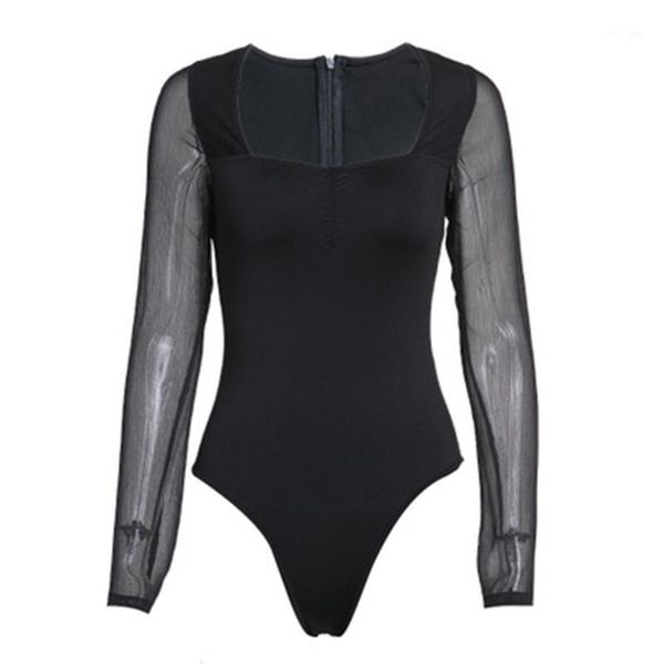 fashion one-piece mesh long-sleeved slim jumpsuit women clothes transparent sleeves1, Black;white
fashion one-piece mesh long-sleeved slim jumpsuit women clothes transparent sleeves1, Black;white