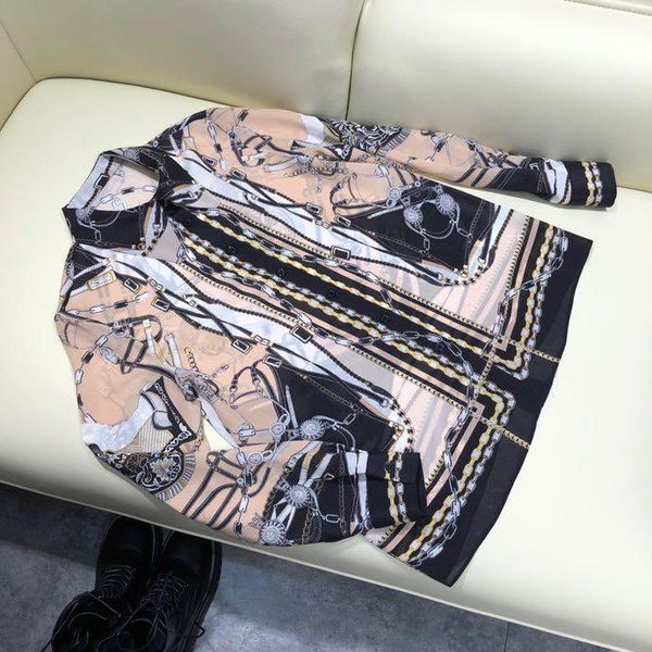 women's blouses & shirts wk09459 fashion 2021 runway luxury european design party style clothing, White
women's blouses & shirts wk09459 fashion 2021 runway luxury european design party style clothing, White