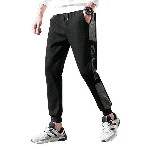 men's pants casual pants, teenagers' outdoor sports capris, versatile, korean fashion loose, Black
men's pants casual pants, teenagers' outdoor sports capris, versatile, korean fashion loose, Black