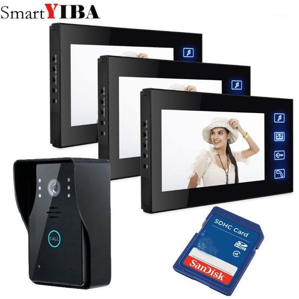 video door phones smartyiba 3*7" wired monitor intercom doorbell with outdoor camera 1000tvl visual remote unlock door1
video door phones smartyiba 3*7" wired monitor intercom doorbell with outdoor camera 1000tvl visual remote unlock door1