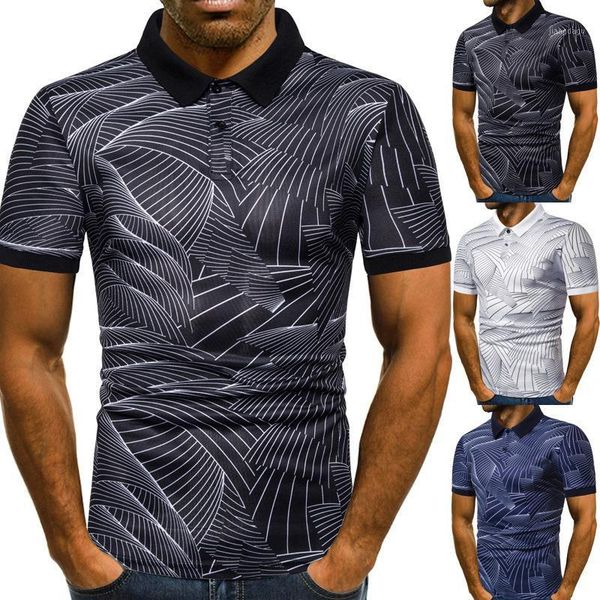 in the summer of 2019 the new european shipyards men fashion shell grain print short sleeves revers1, White;black
in the summer of 2019 the new european shipyards men fashion shell grain print short sleeves revers1, White;black