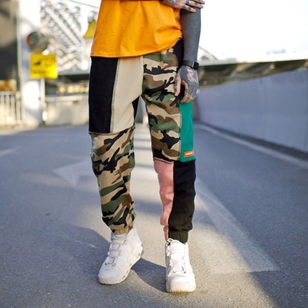 2021 new patchwork bloc clue camouflage hip hop streetwear harajuku basculator sweatpant cotton sweat pants pista 69ek, Black;white
2021 new patchwork bloc clue camouflage hip hop streetwear harajuku basculator sweatpant cotton sweat pants pista 69ek, Black;white