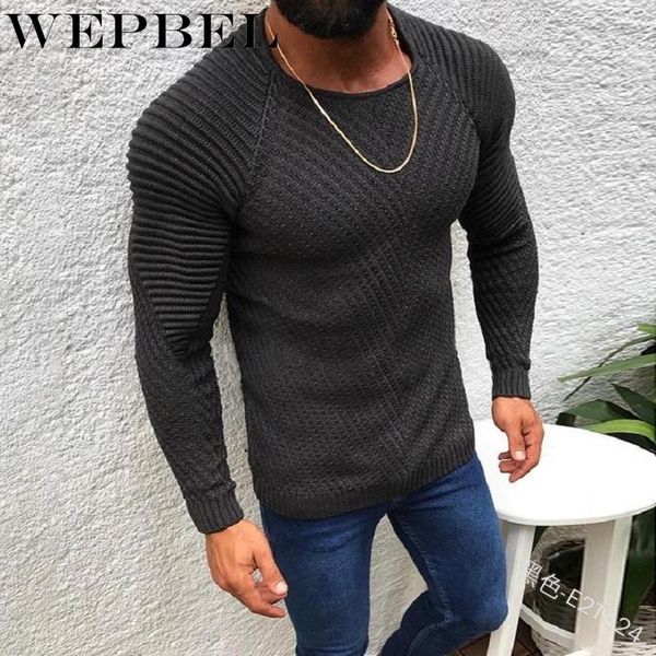 men's sweaters wepbel casual long sleeve o-neck patchwork knitting sweater autumn and winter slim fit solid color pullover, White;black
men's sweaters wepbel casual long sleeve o-neck patchwork knitting sweater autumn and winter slim fit solid color pullover, White;black