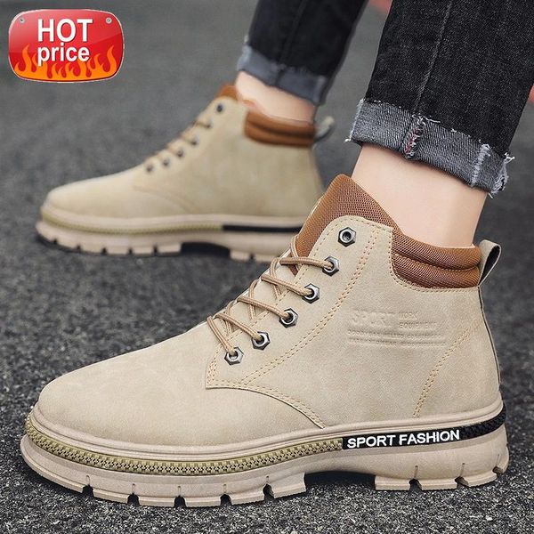 men basic boots men autumn & winter fashion shoes design leather lace-up boots male comfy classic casual ankle #f90y
men basic boots men autumn & winter fashion shoes design leather lace-up boots male comfy classic casual ankle #f90y