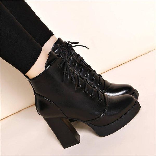 boots autumn winter stiletto thin high heels pointed toe leather classic style ankle womens all-match feminina shoes, Black
boots autumn winter stiletto thin high heels pointed toe leather classic style ankle womens all-match feminina shoes, Black