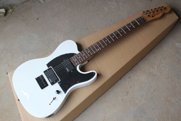 jim root telecaster custom black pick guard emg pickups neck guitar