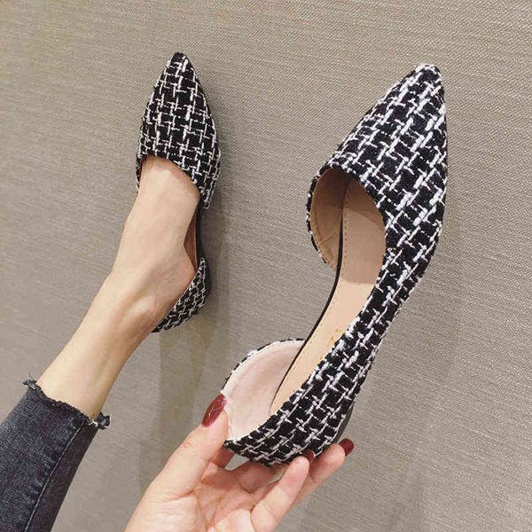 dress shoes doraction mocassins femininos tecido xadrez balé com trança lateral aberta marca sapatilhas para mulheres sapatos de 220315, Black
dress shoes doraction mocassins femininos tecido xadrez balé com trança lateral aberta marca sapatilhas para mulheres sapatos de 220315, Black