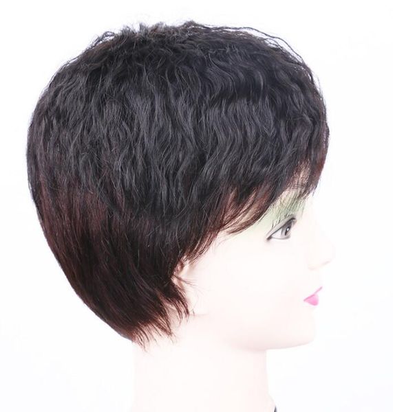 true short curl middle-aged and old have a cover hair iron piece of corn head replacement, Black;brown
true short curl middle-aged and old have a cover hair iron piece of corn head replacement, Black;brown