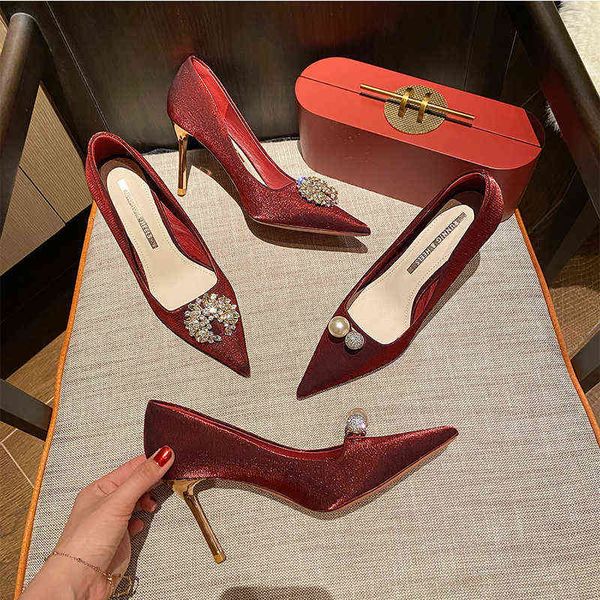 dress shoes 536-25 wedding bride pointed high heel's thin heels 2022 red single shoes size, Black
dress shoes 536-25 wedding bride pointed high heel's thin heels 2022 red single shoes size, Black