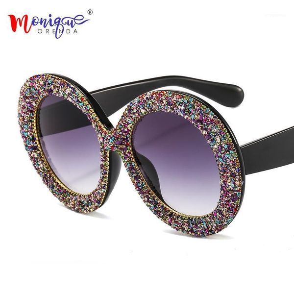 vintage oversized round sunglasses women men fashion luxury bling diamond frame eyewear colorful shades lens uv400 for female1, White;black
vintage oversized round sunglasses women men fashion luxury bling diamond frame eyewear colorful shades lens uv400 for female1, White;black