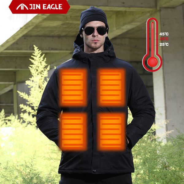 outdoor jackets&hoodies jin eagle mens women heated parka coat usb electric hooded jackets winter thermal jacket cotton clothing heating, Blue;black
outdoor jackets&hoodies jin eagle mens women heated parka coat usb electric hooded jackets winter thermal jacket cotton clothing heating, Blue;black