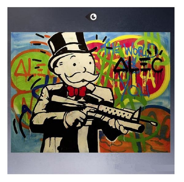 framed &unframed huge-gun amazing hand painted home decor alec monopoly graffiti pop art wall oil painting on canvas multi size
framed &unframed huge-gun amazing hand painted home decor alec monopoly graffiti pop art wall oil painting on canvas multi size