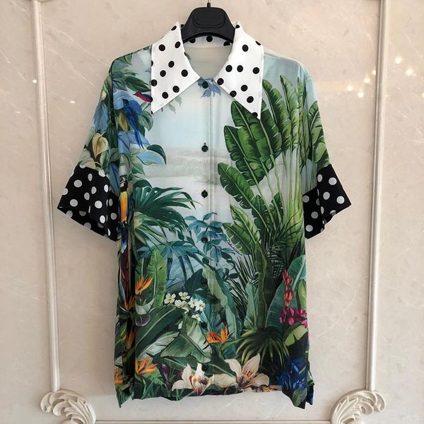 designer blouse for lady 100% silk short sleeve notched neck single breasted printed blouse for women 2021, White
designer blouse for lady 100% silk short sleeve notched neck single breasted printed blouse for women 2021, White