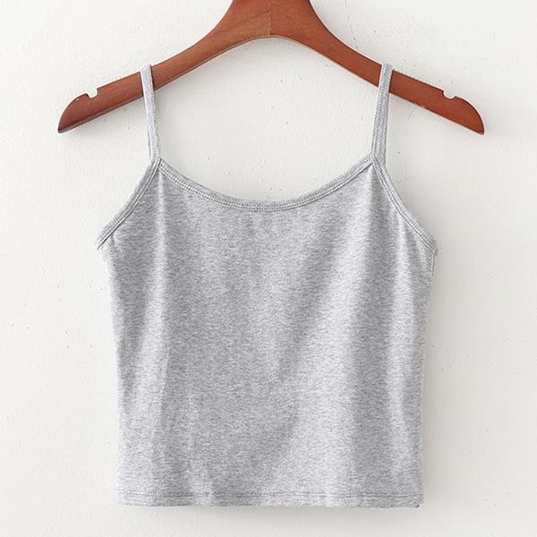 women's tanks & camis agong summer casual women fashion gray knot backless tank elegant short female ladies ead1, White 
women's tanks & camis agong summer casual women fashion gray knot backless tank elegant short female ladies ead1, White