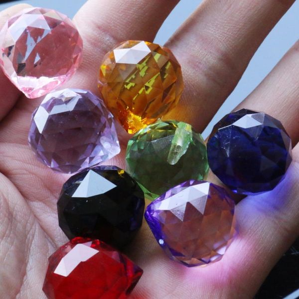 8pcs mixed color glass crystal prism ball 30mm hanging chandelier jewelry suncatcher diy craft supply decoration part for lamp h jlloqz
8pcs mixed color glass crystal prism ball 30mm hanging chandelier jewelry suncatcher diy craft supply decoration part for lamp h jlloqz
