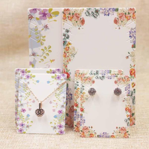 100pc/lot flower pattern necklace earring set package card tag large jewelry pendant /charms /drop earrings display tag card
100pc/lot flower pattern necklace earring set package card tag large jewelry pendant /charms /drop earrings display tag card
