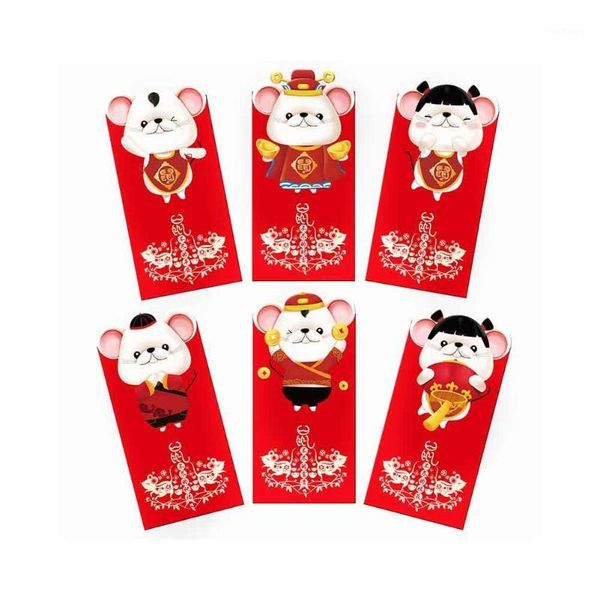 6pcs/set 2020 chinese new year wedding spring festival hong bao lucky cartoon red envelopes paper money pocket gift rat packet1
6pcs/set 2020 chinese new year wedding spring festival hong bao lucky cartoon red envelopes paper money pocket gift rat packet1