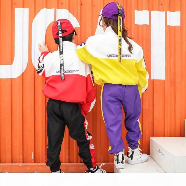 kids ballroom jacket jogger pants dancing stage wear outfits girls boy competitions modern jazz hip hop dance wear clothing suit, Black;red
kids ballroom jacket jogger pants dancing stage wear outfits girls boy competitions modern jazz hip hop dance wear clothing suit, Black;red