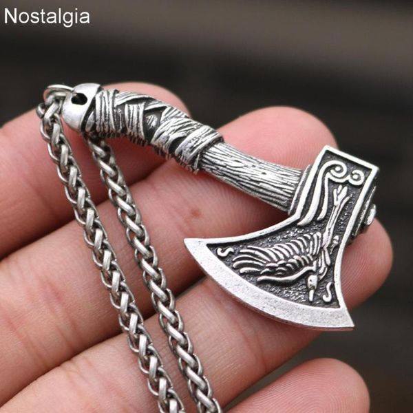 ностальгия волк и ворон славянские обереги талисманы viking odin ax ожерелья подвески скандинавские викинги ювелирных изделий turkish men ви, Silver
ностальгия волк и ворон славянские обереги талисманы viking odin ax ожерелья подвески скандинавские викинги ювелирных изделий turkish men ви, Silver